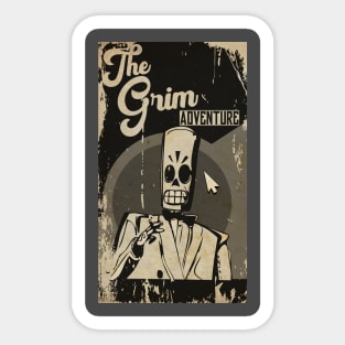 The Grim Adventure Sticker